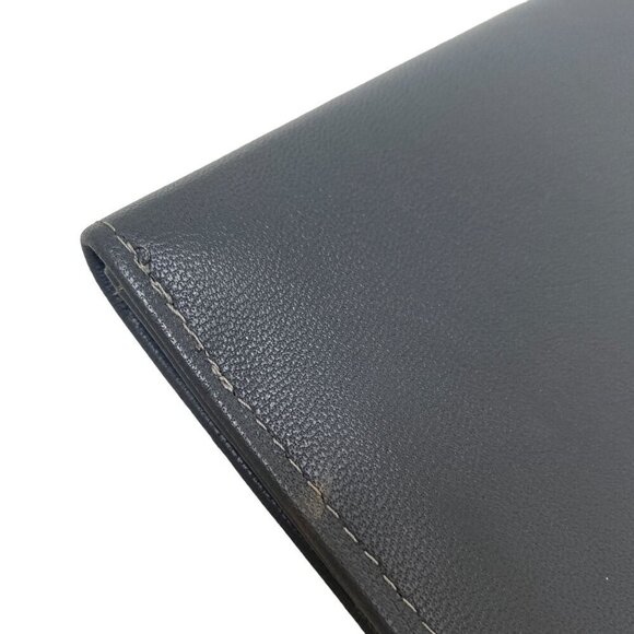 Heidi Sturgess Clutch Bag Gray Leather - Picture 10 of 11